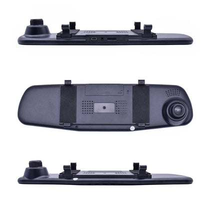 RoadEye seen from the back and side, mounting straps