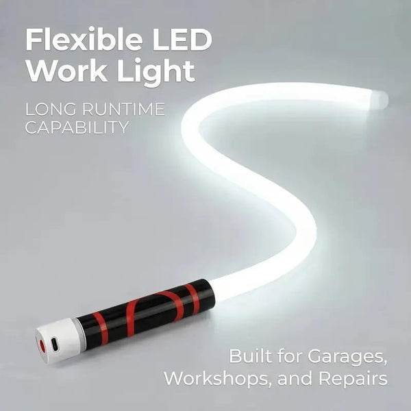 FlexBeam bendable LED work light, lit