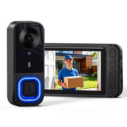 PorchView doorbell and its colour monitor