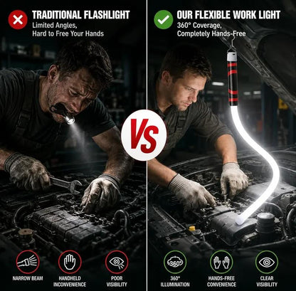 A torch leaves your hands full, the FlexBeam does not