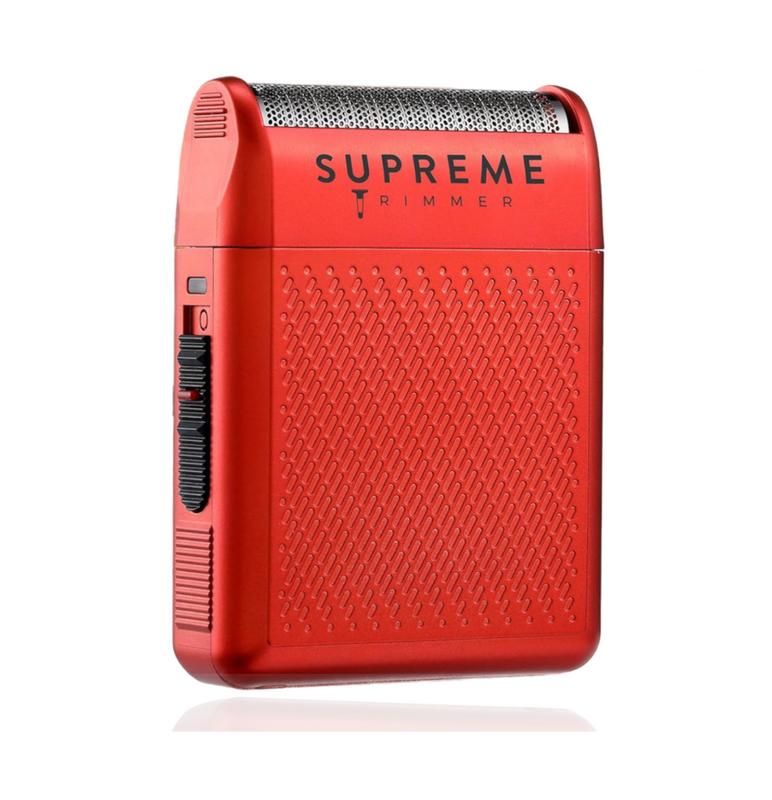 Solo pocket foil shaver in red