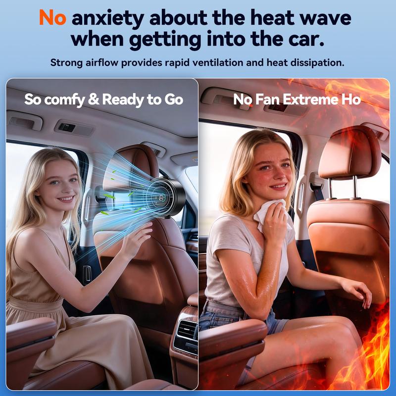 AeroClip cooling a car interior