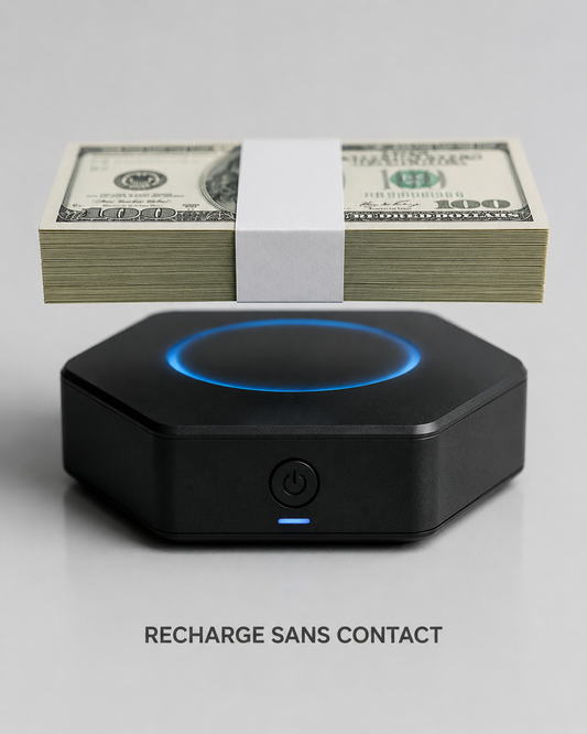 Base hexagonale magnétique - recharge sans contact